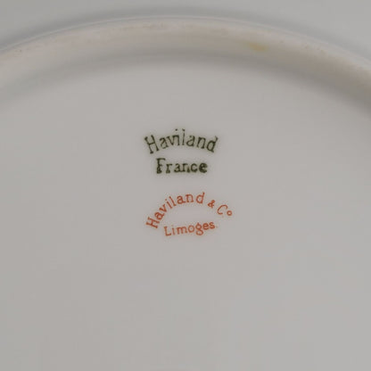 Haviland Luncheon Salad Plate, Schleiger 570d, c.1926-31 Limoges France