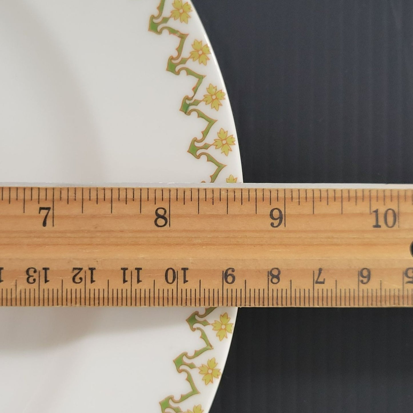 Haviland Luncheon Salad Plate, Schleiger 570d, c.1926-31 Limoges France