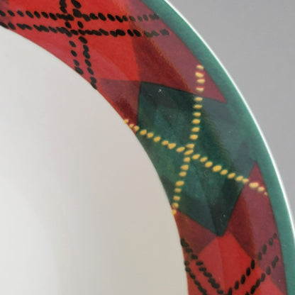 Block Father Christmas Cereal Bowl, Set of 2, c.1990s