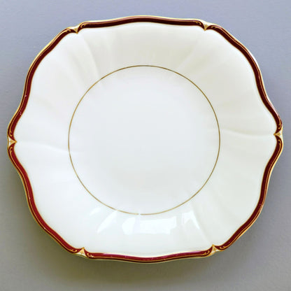 Wedgwood "Empress Ruby" Square Cake Plate, Made in England