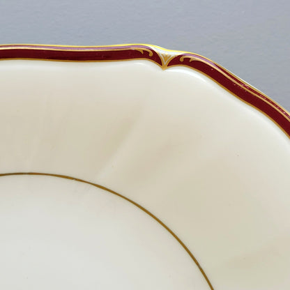 Wedgwood "Empress Ruby" Square Cake Plate, Made in England