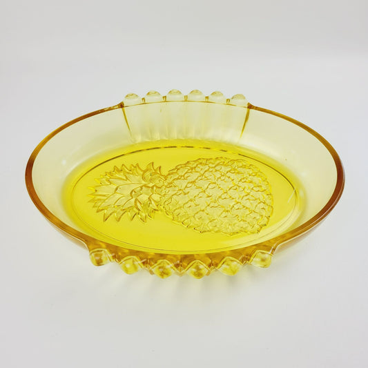 Indiana Glass/ Tiara Pineapple Serving Dish, USA Made