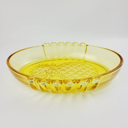 Indiana Glass/ Tiara Pineapple Serving Dish, USA Made