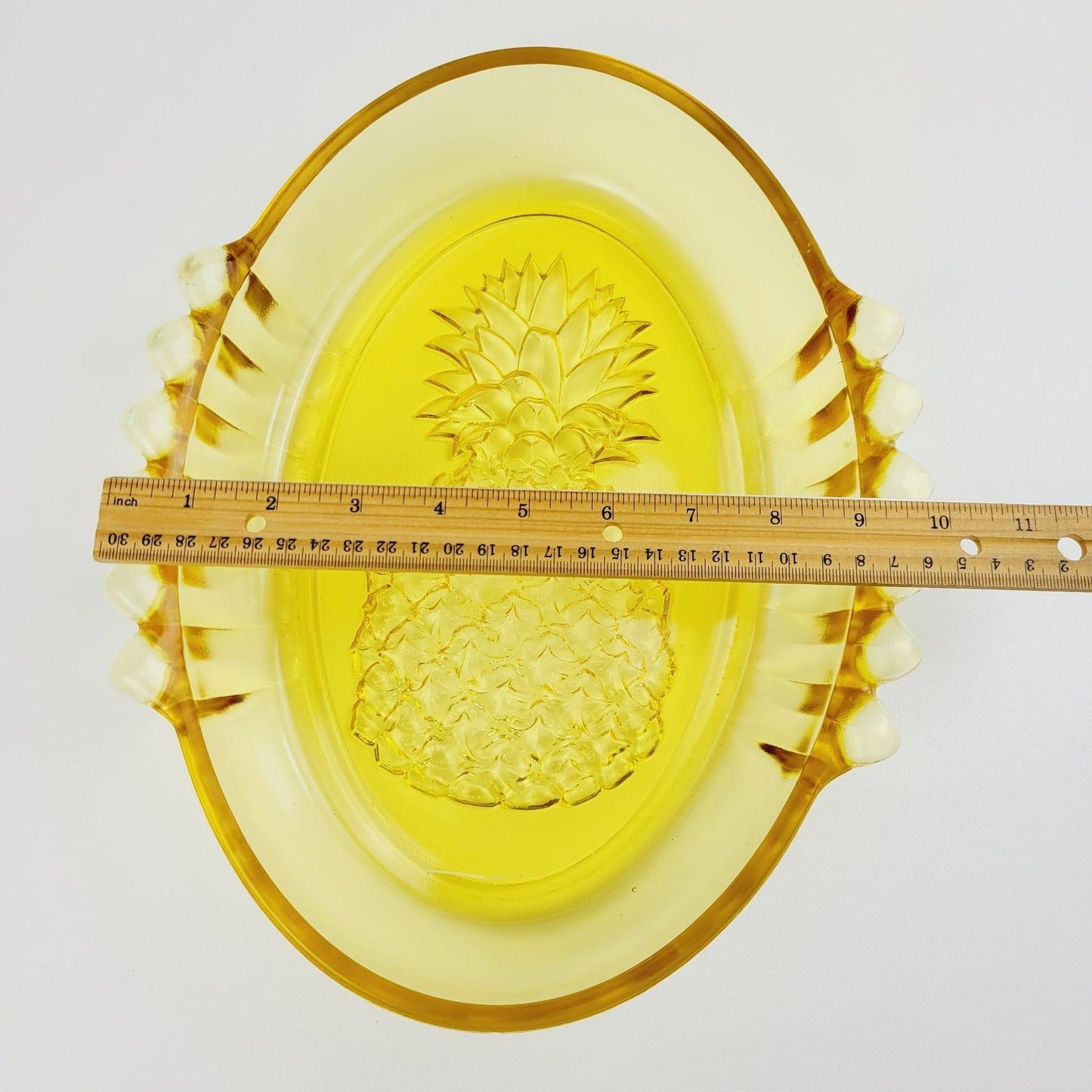 Indiana Glass/ Tiara Pineapple Serving Dish, USA Made