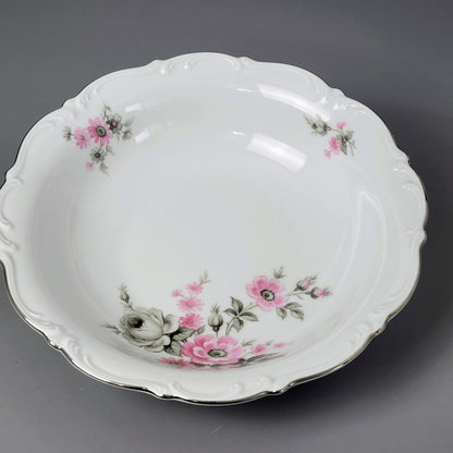 Tirschenreuth Picardy Round Serving Bowl, c.1969 Bavaria Germany