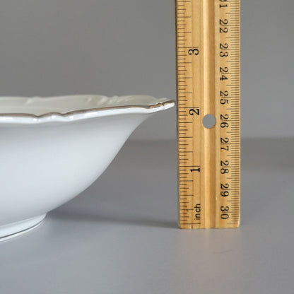 Tirschenreuth Picardy Round Serving Bowl, c.1969 Bavaria Germany