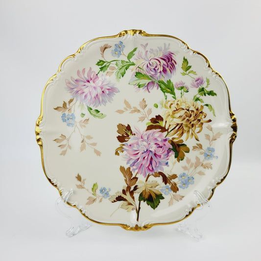 Rosenthal Chrysantheme Serving Platter 13", c.1961-63 Germany