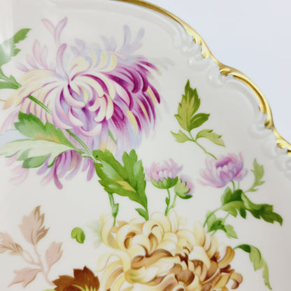 Rosenthal Chrysantheme Serving Platter 13", c.1961-63 Germany