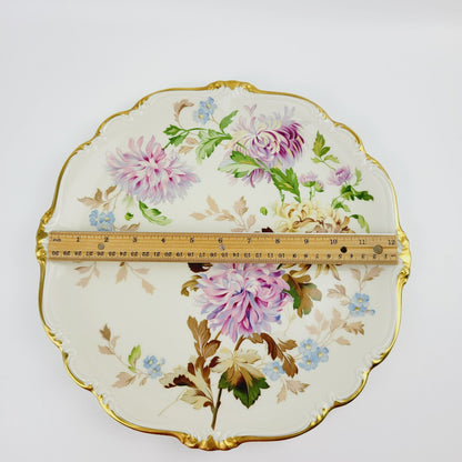 Rosenthal Chrysantheme Serving Platter 13", c.1961-63 Germany
