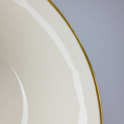 Lenox Fruits of Life 9" Serving Bowl, Embossed w/ Gold Trim, Made in USA