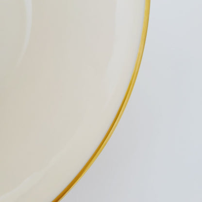 Lenox Fruits of Life 9" Serving Bowl, Embossed w/ Gold Trim, Made in USA
