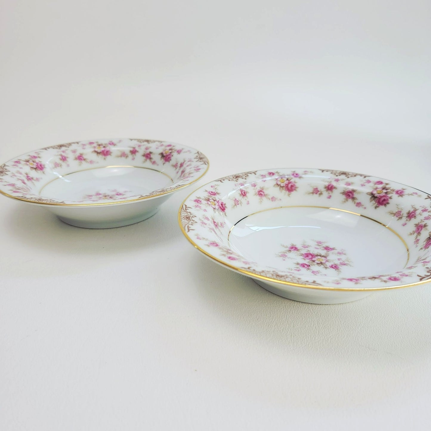 Noritake Charmaine Dessert Bowl Set of 2, Japan c.1954-62