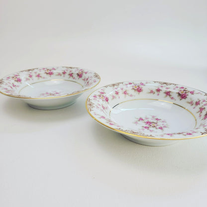 Noritake Charmaine Dessert Bowl Set of 2, Japan c.1954-62