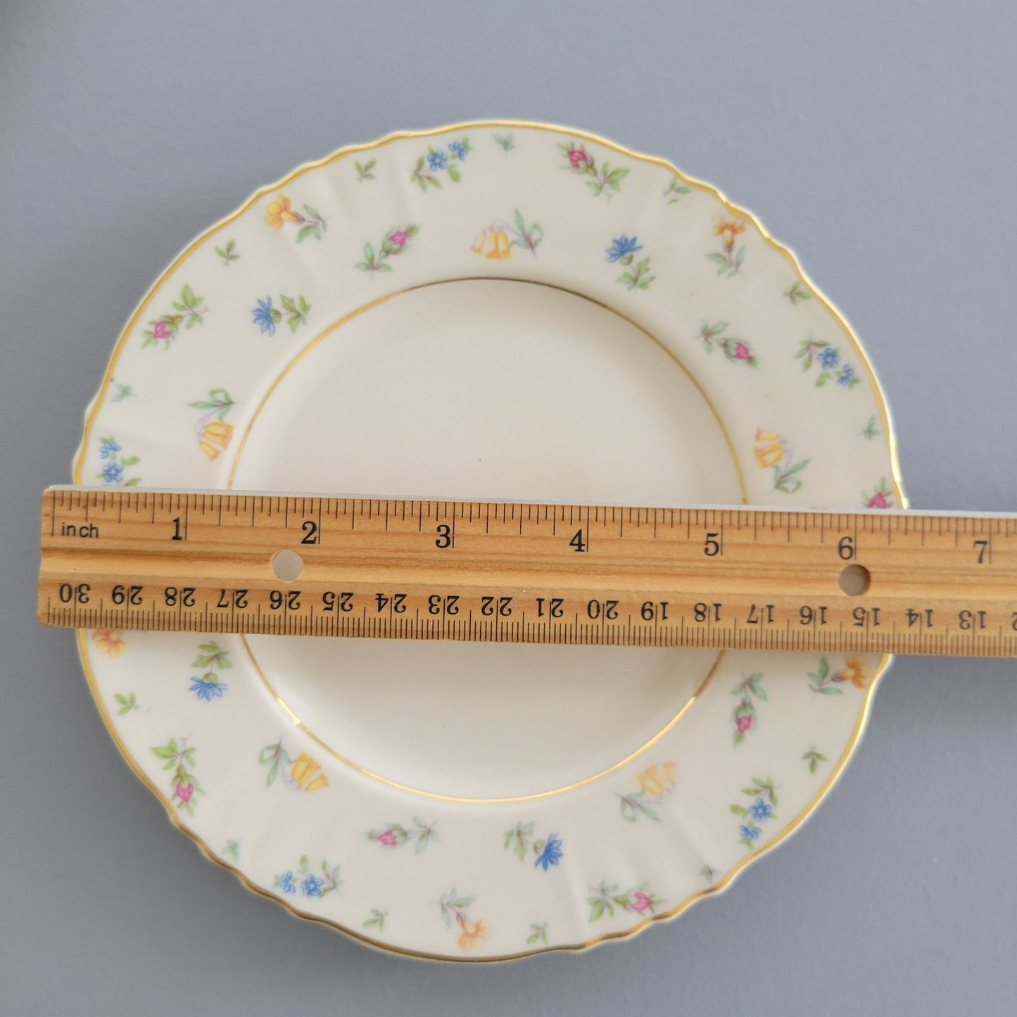 Syracuse Suzanne Bread Plate Set of 2, c.1950-70s USA