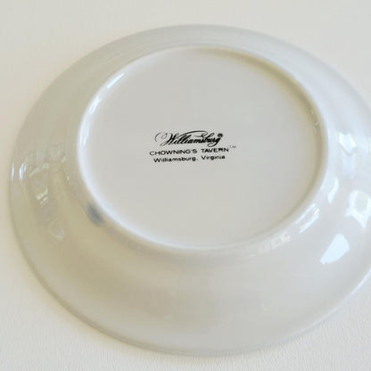 Homer Laughlin Chowning's Tavern Bread Plate, Peacock Design, USA Made Restaurant Ware