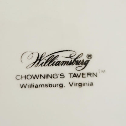 Homer Laughlin Chowning's Tavern Bread Plate, Peacock Design, USA Made Restaurant Ware