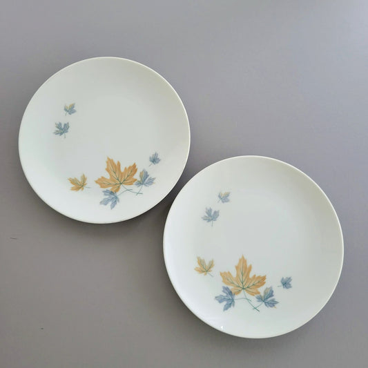Noritake Maplewood Salad Plate Set of 2, c.1960s Japan