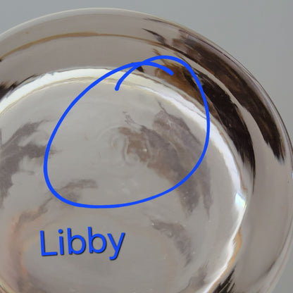 Libbey Golden Foliage Tumbler Set of 2, c.1950s-70s USA