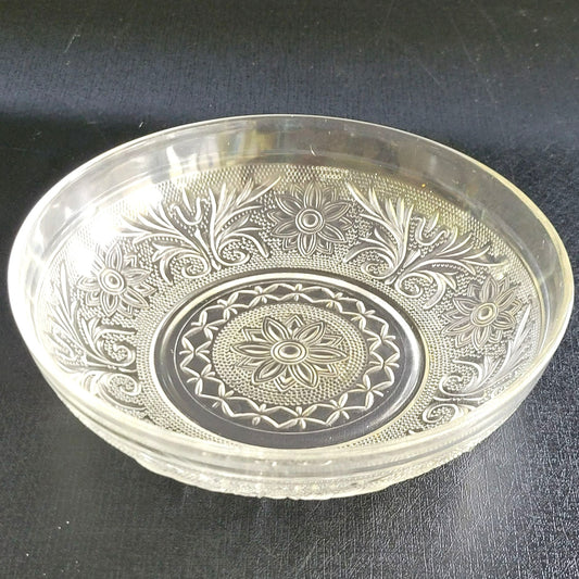 Anchor Hocking Sandwich Clear Cereal Bowl, c.1940s-60 USA