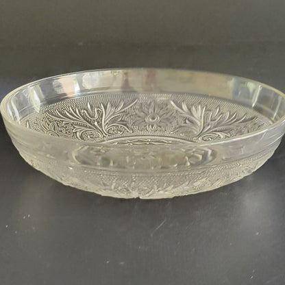 Anchor Hocking Sandwich Clear Cereal Bowl, c.1940s-60 USA