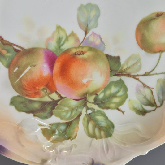 Vintage Lusterware Fruit Design Decorative Plate