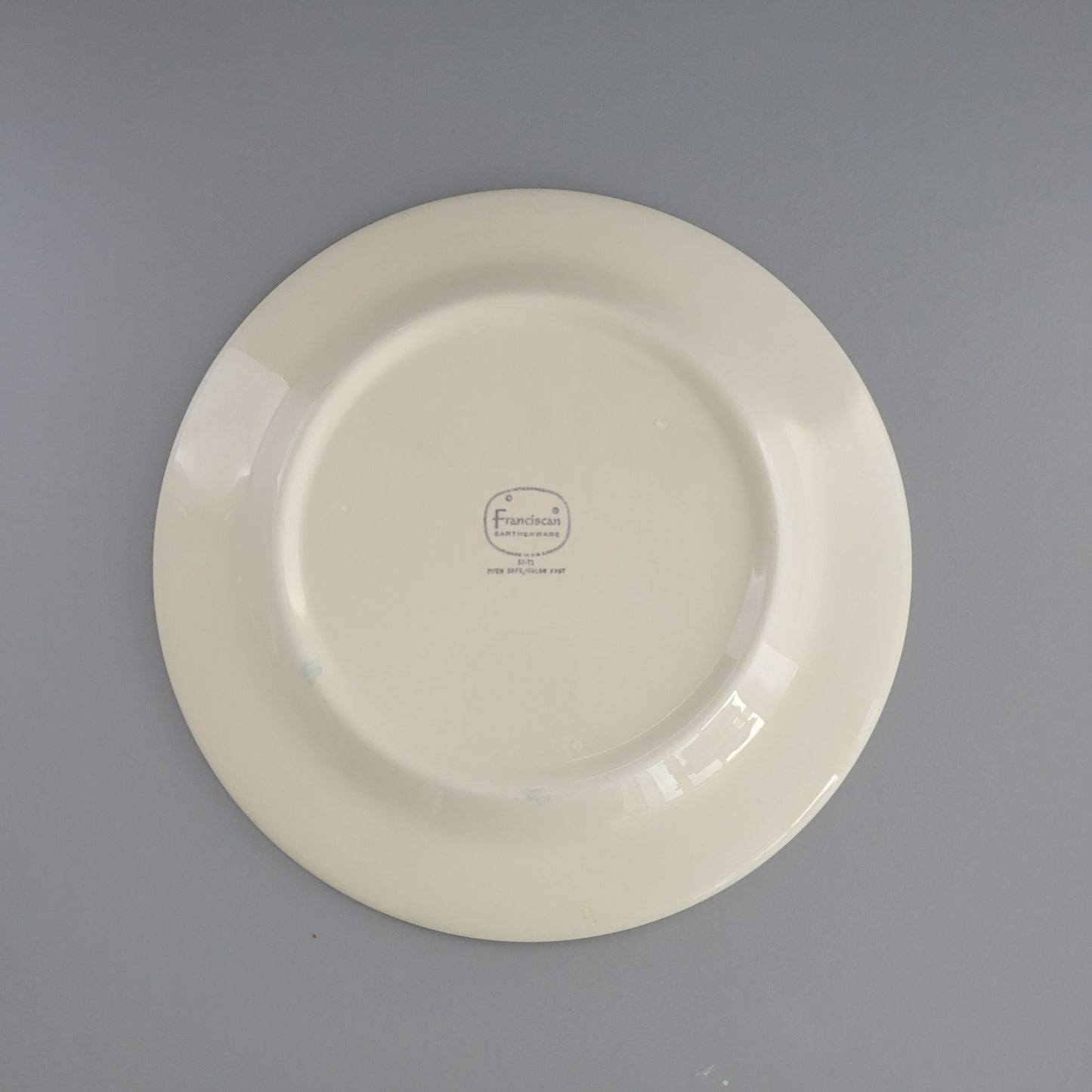 Franciscan Floral Dinner Plate, c.1970s USA