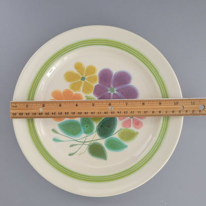 Franciscan Floral Dinner Plate, c.1970s USA