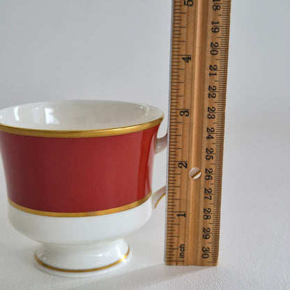 Mikasa "Egyptian Terra Cotta" Cup & Saucer, 2 Sets, c.1978-84 Japan