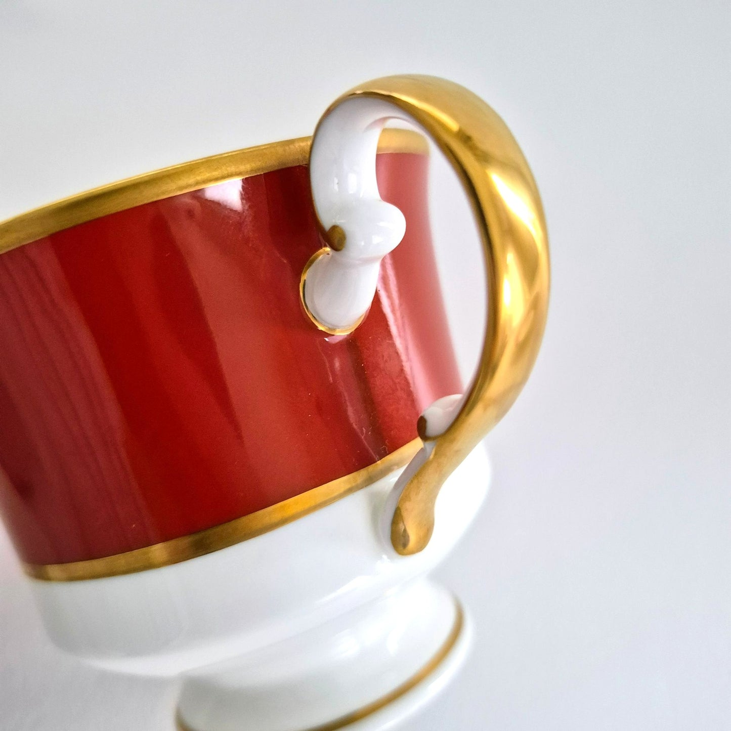 Mikasa "Egyptian Terra Cotta" Cup & Saucer, 2 Sets, c.1978-84 Japan