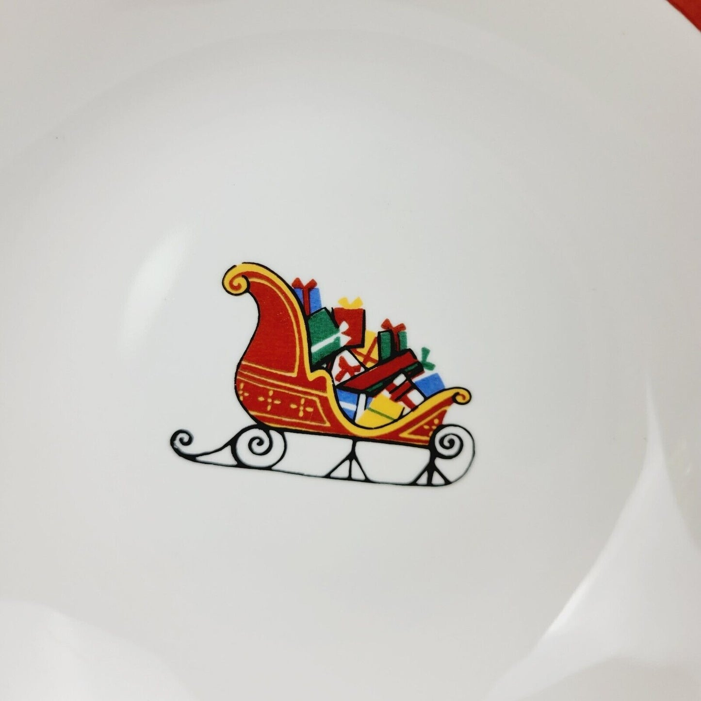 Block Father Christmas Cereal Bowl, Set of 2, c.1995