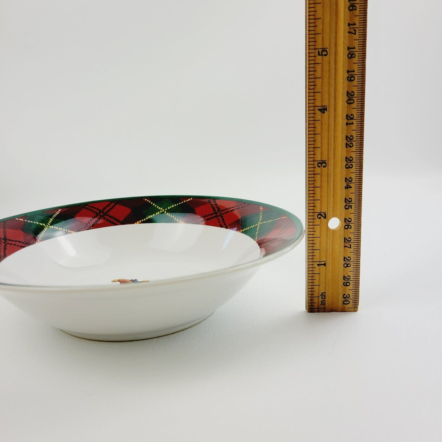 Block Father Christmas Cereal Bowl, Set of 2, c.1995