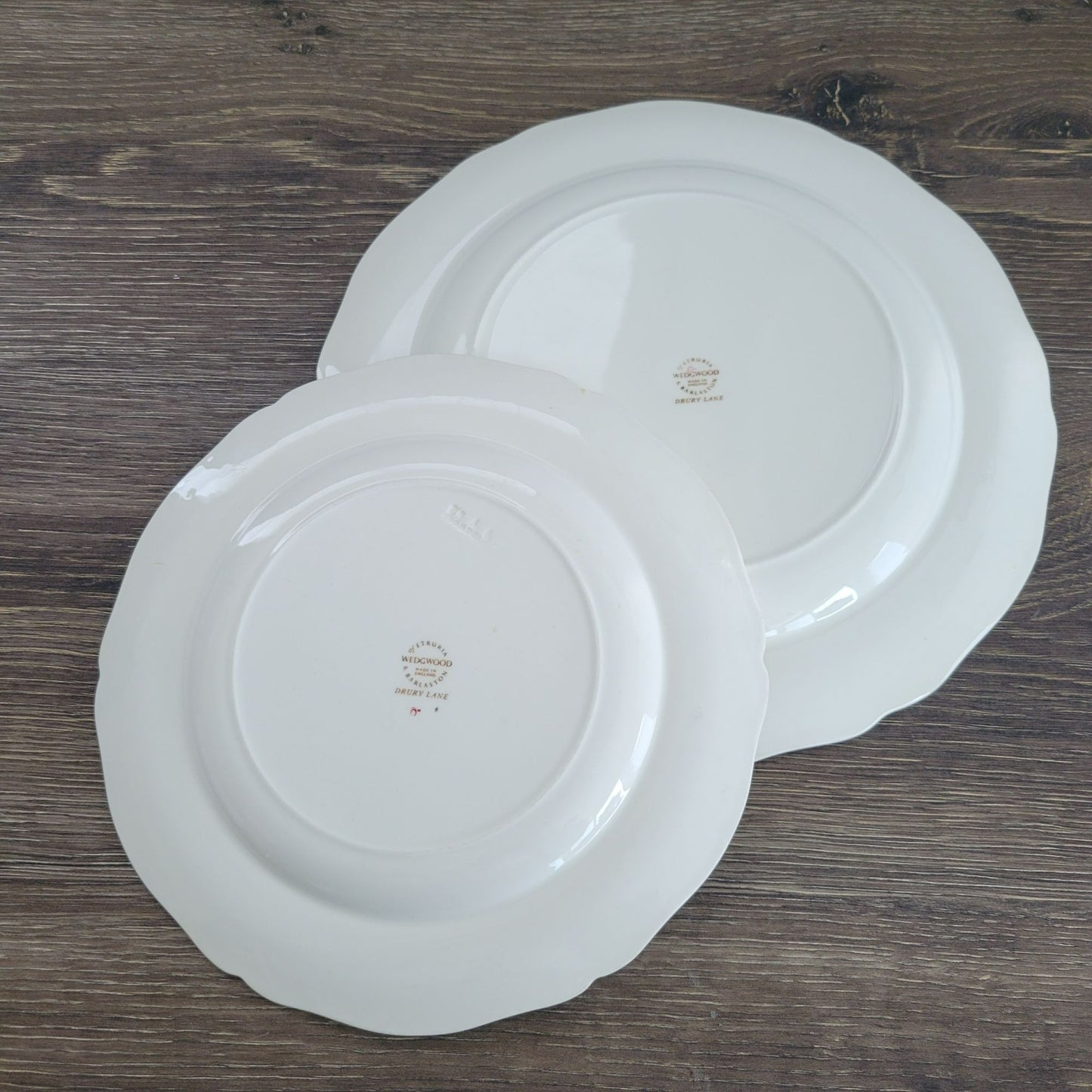 Wedgwood Drury Lane Dinner & Salad Plate Set of 2, c.1962-69 England