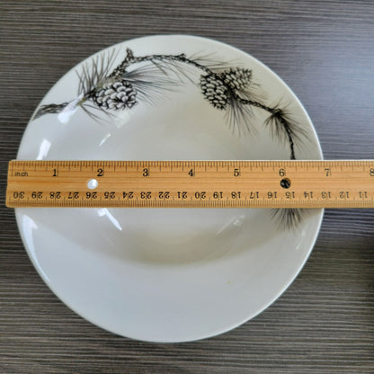 Cabela's Pinecone White Cereal Bowl