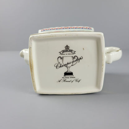 Sadler A Round Of Golf Mini Teapot, Championship Collection, Made in England