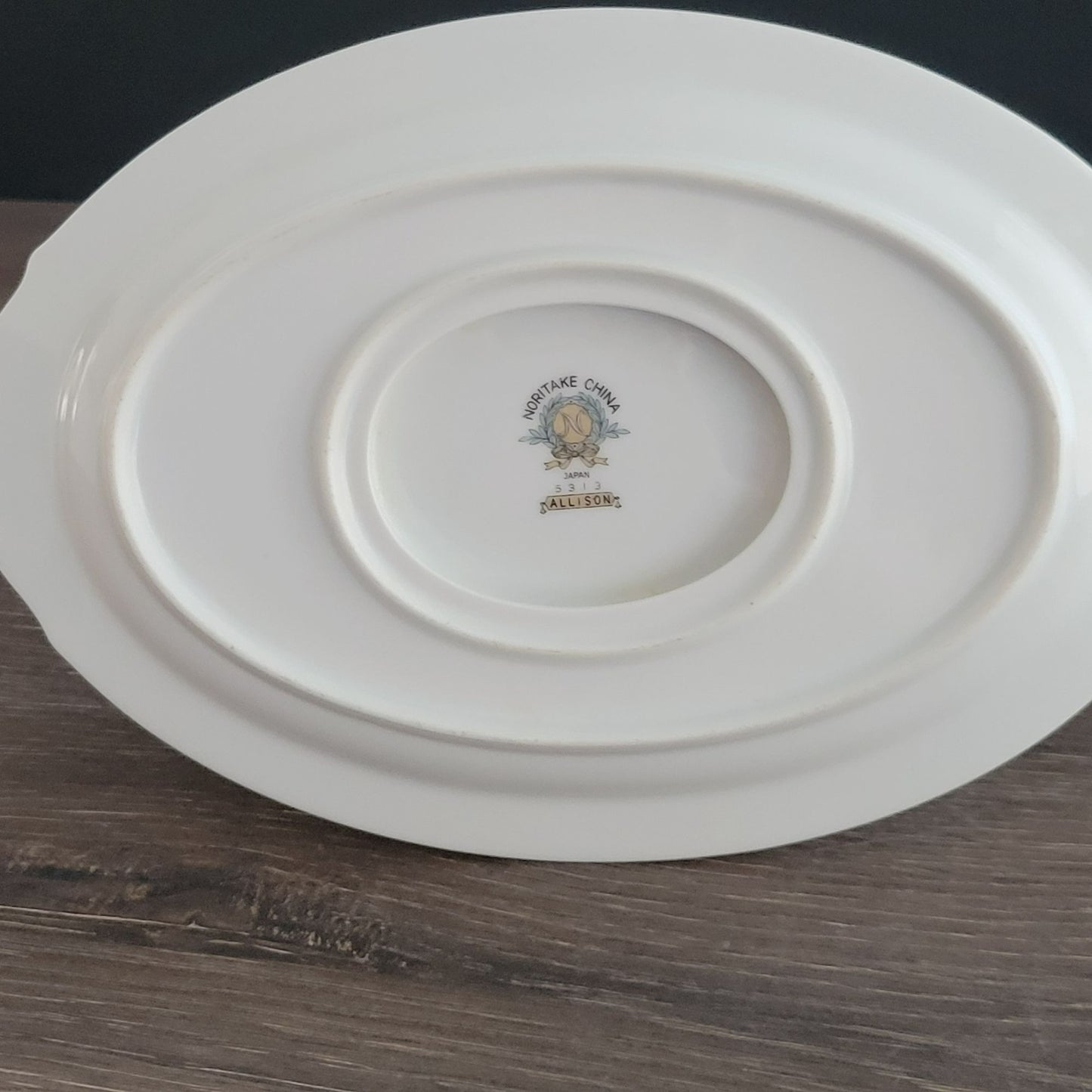 Noritake Allison Gravy Boat and Underplate, c.1950s Japan