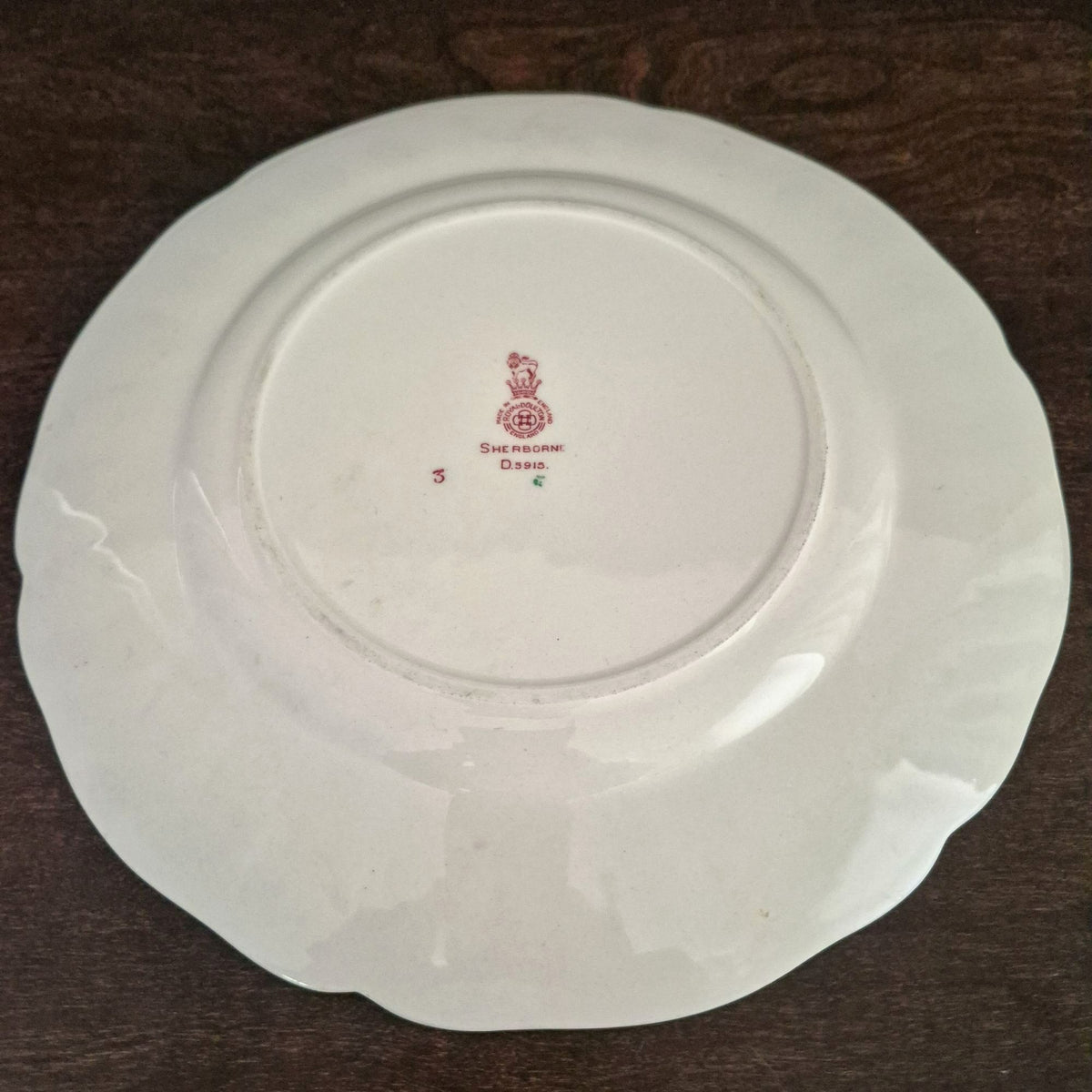 Royal Doulton "Sherborne" Dinner Plate, c.1938-1961 England