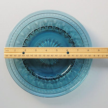 Indiana Glass Colony Park Lane Blue Salad Plate, Set of 2, USA Made