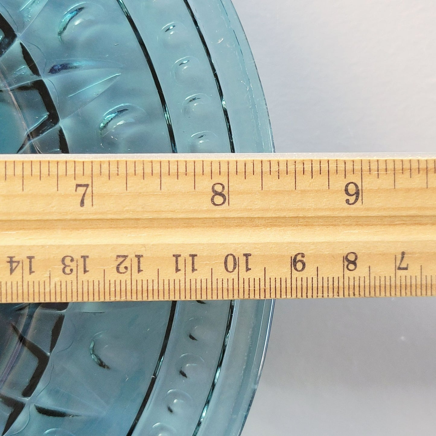 Indiana Glass Colony Park Lane Blue Salad Plate, Set of 2, USA Made