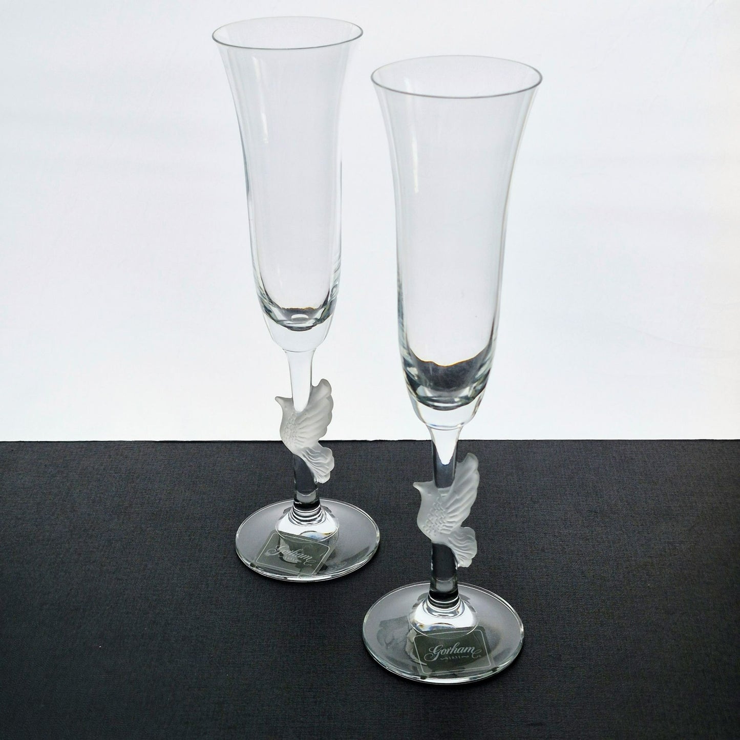 Gorham Amore Fluted Champagne Set, c.1999-2009 Germany