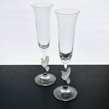 Gorham Amore Fluted Champagne Set, c.1999-2009 Germany