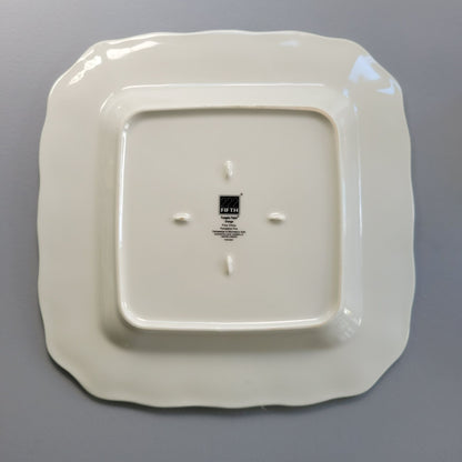 222 Fifth Pumpkin Patch Square Dinner Plate