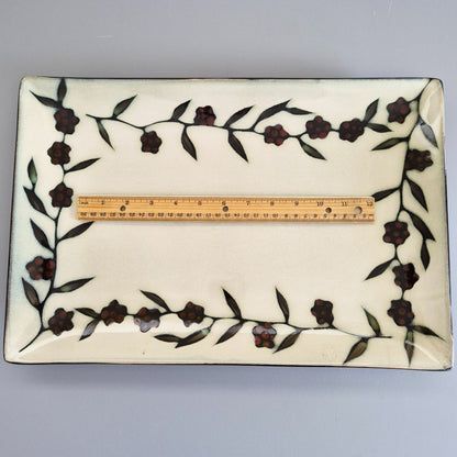 Mikasa "Desert Bloom" Large Serving Platter, c.2009-13