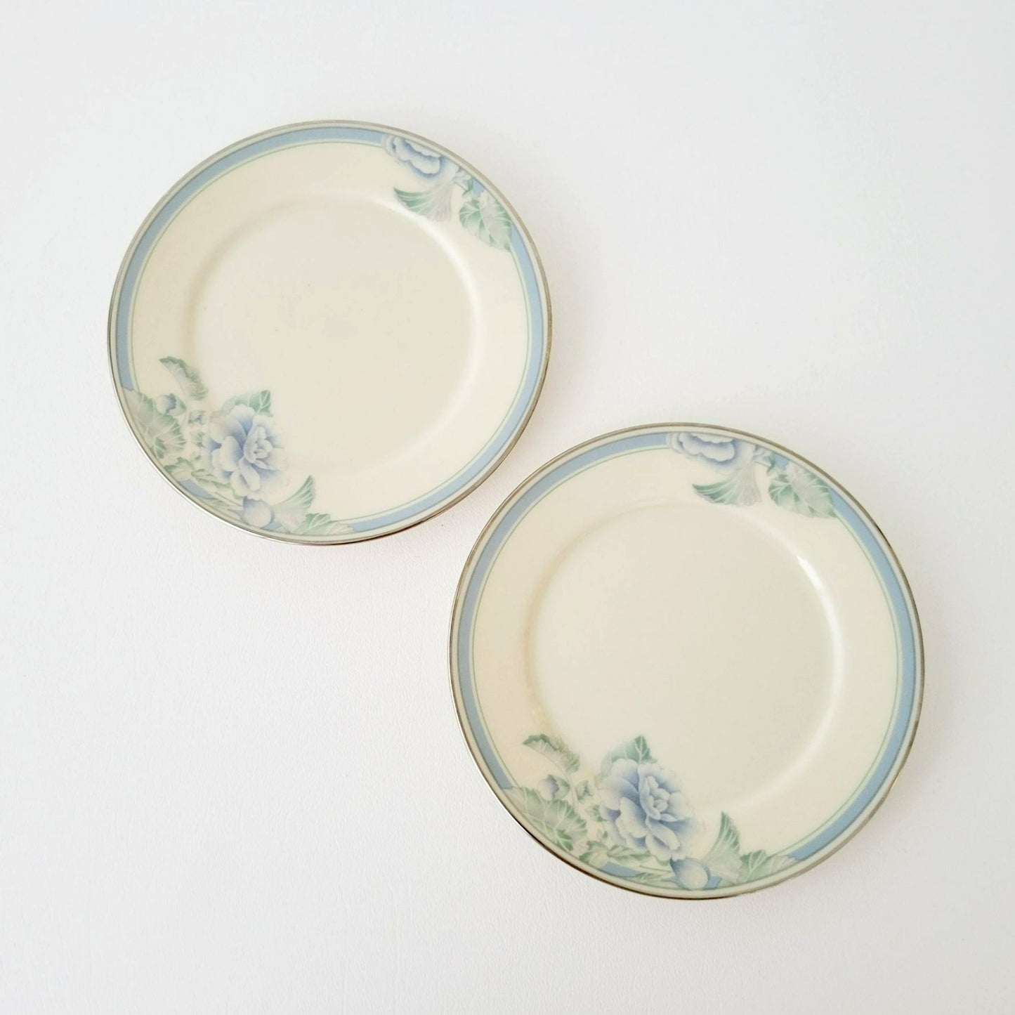 Lenox Brentwood Bread & Butter Plate, Set of 2, USA c.1980s