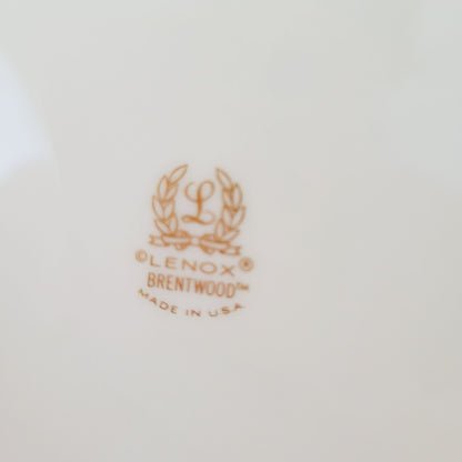 Lenox Brentwood Bread & Butter Plate, Set of 2, USA c.1980s