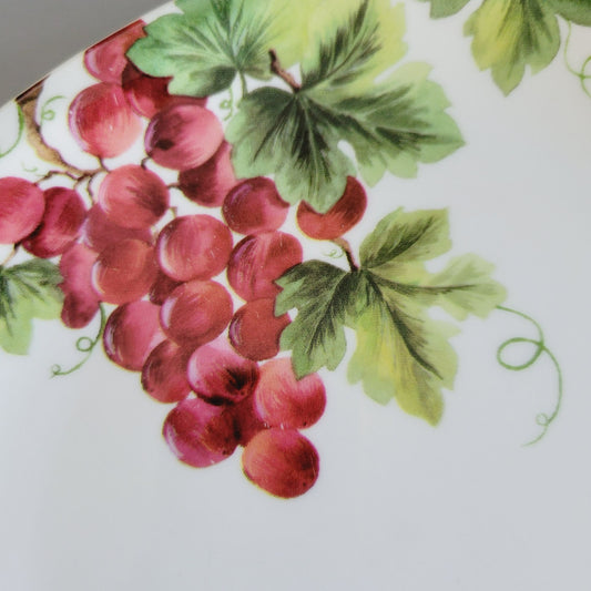 Royal Doulton Vintage Grape Salad Plate c.1990s England