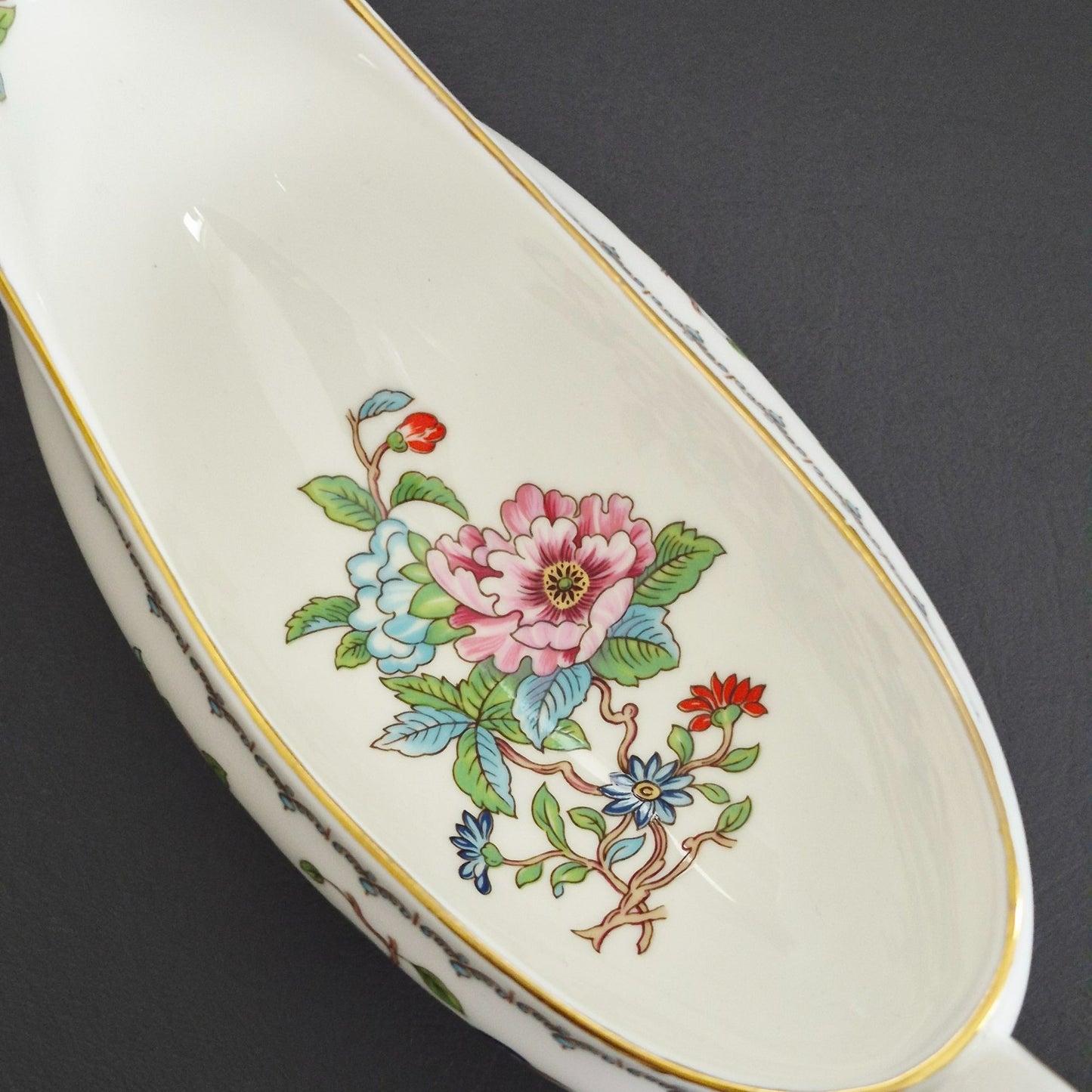Aynsley "Pembroke" Gravy Boat & Underplate, c.1968-2015 England