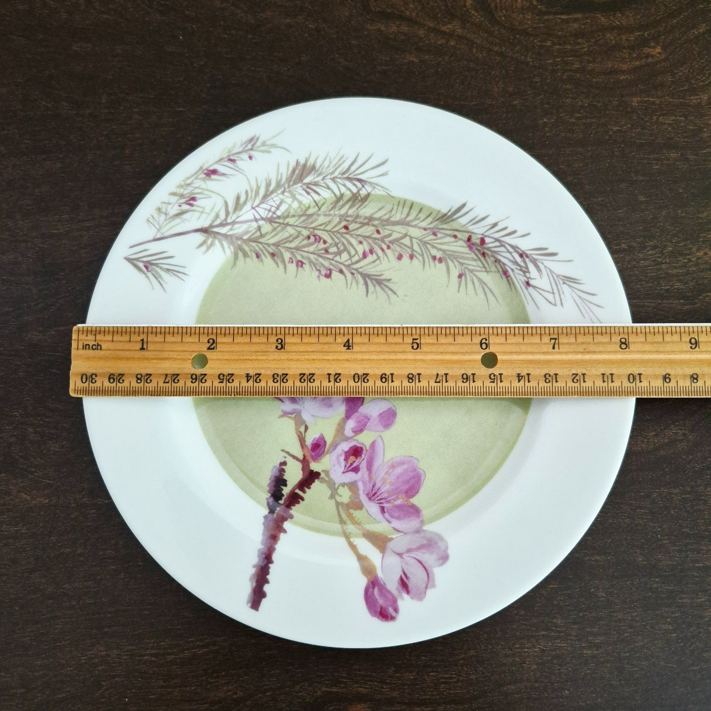 Marshall Fields & Isabelle De Borchgrave Botanical Salad Plate Set